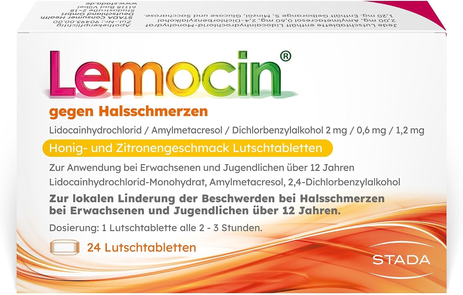 lemocin-halsschmerzen-lutschtabletten-mit-honig-zitronengeschmack-24-st-ck image 2